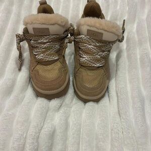 UGG LOWMEL Sand Sneakers | Suede Canvas Casual Sneaker Shoes